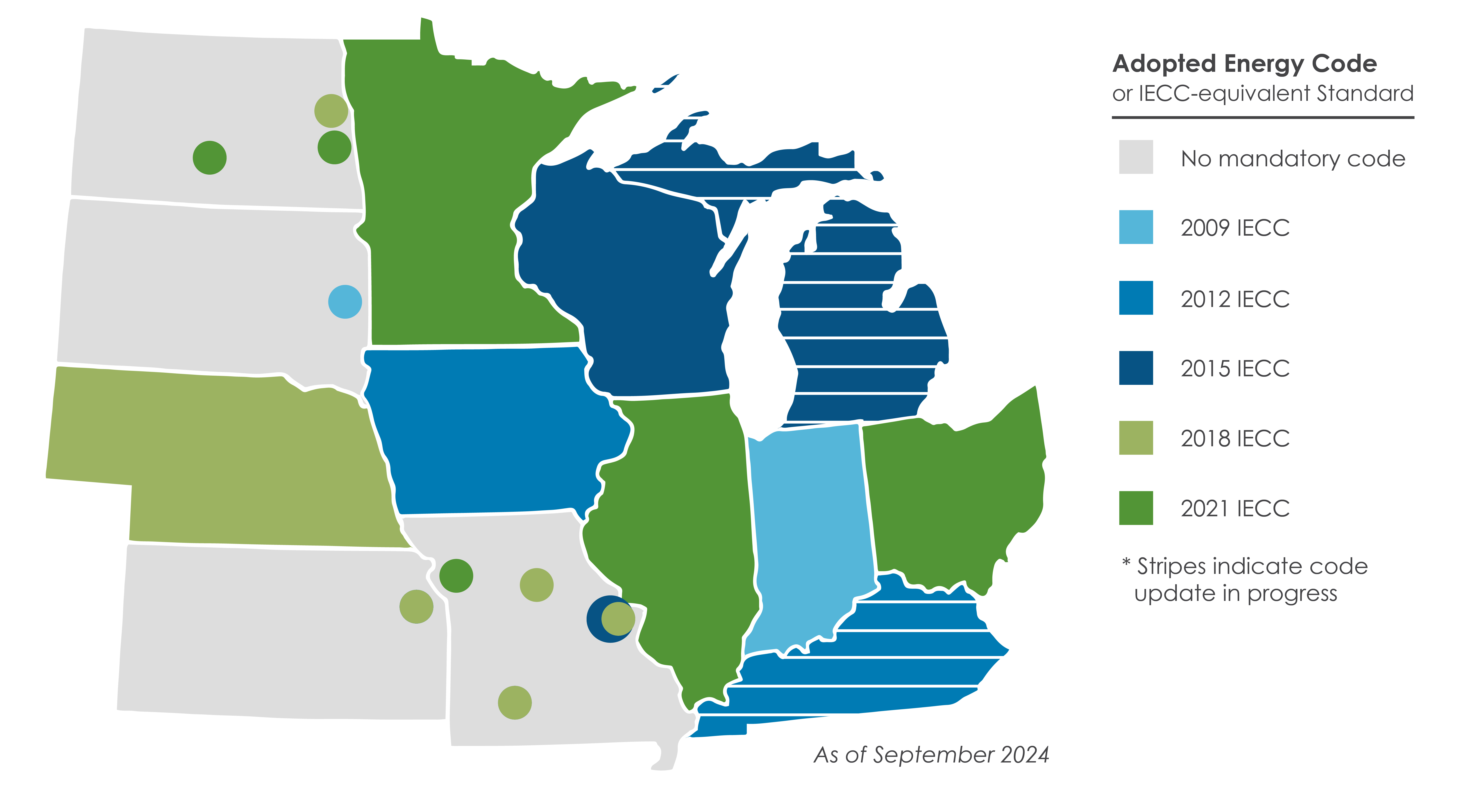 commercial building energy codes map